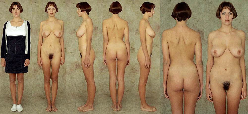 female study Nude body