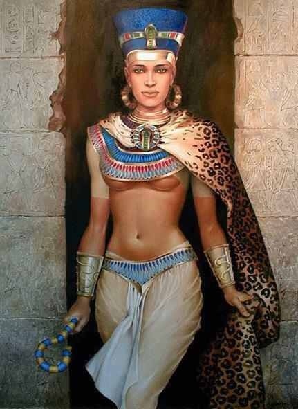 nude nefertiti Sexy egyptian queen