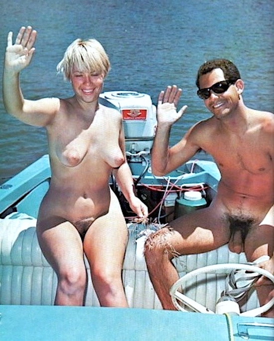 nude boat couples Naked on