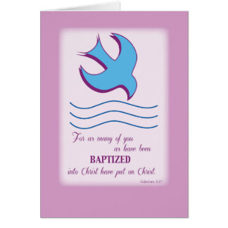 invitation Adult baptism
