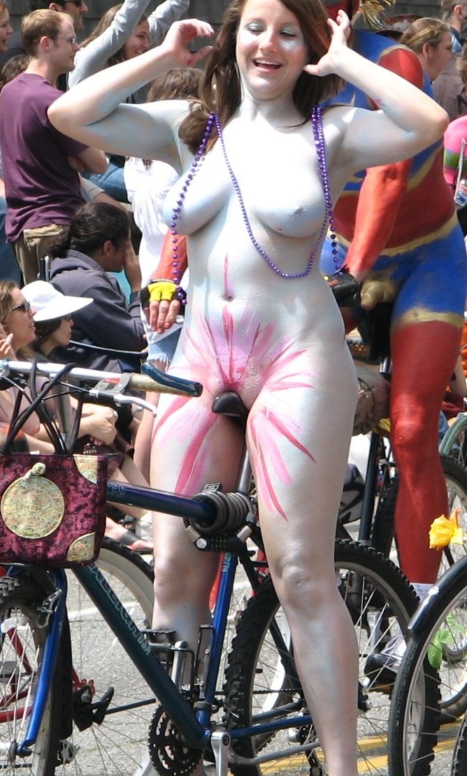 girl body paint nudists Chubby