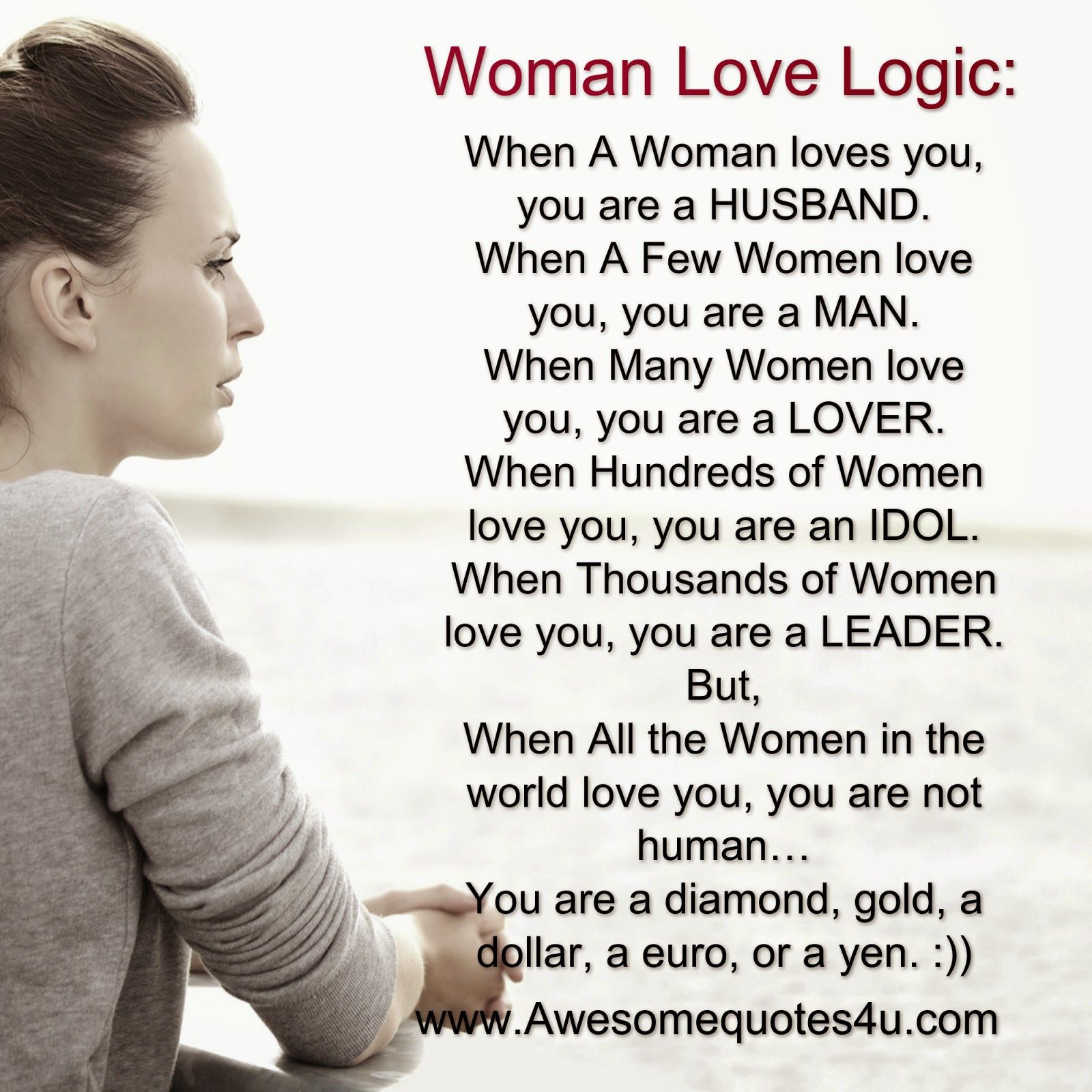 logic relationship Woman