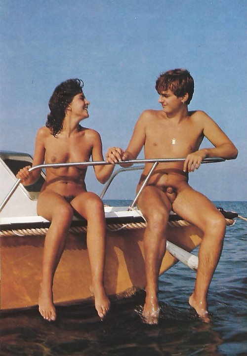 nude boat couples Naked on
