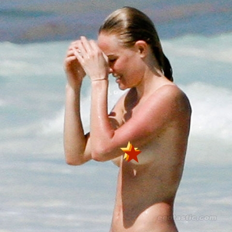 topless Kate beach bosworth