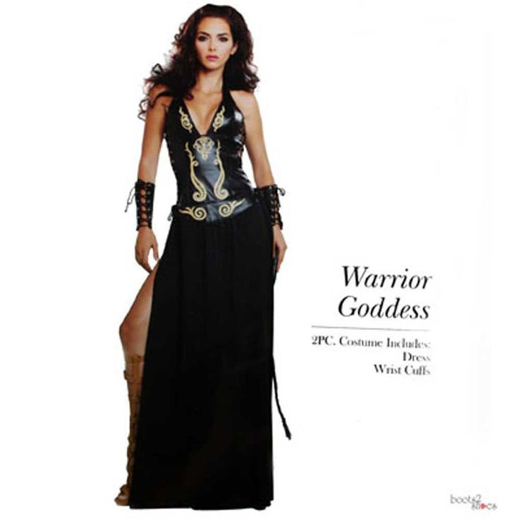warrior costume Greek goddess