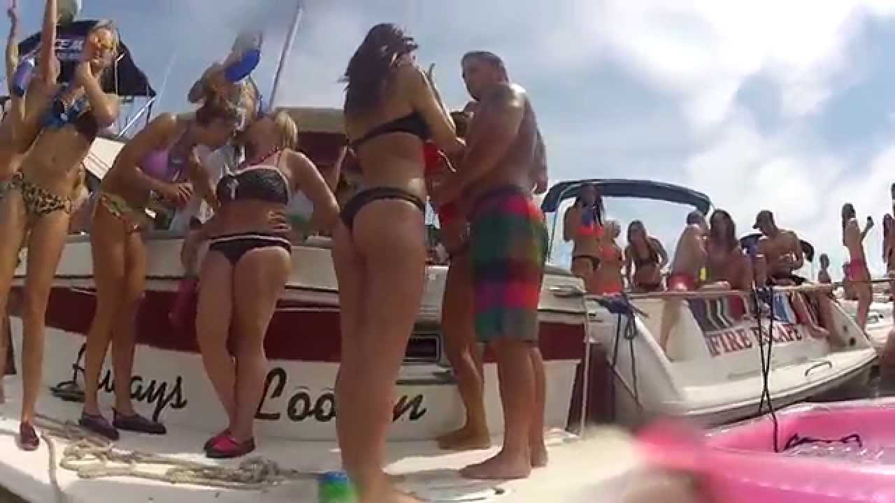fishing party on Girls boat