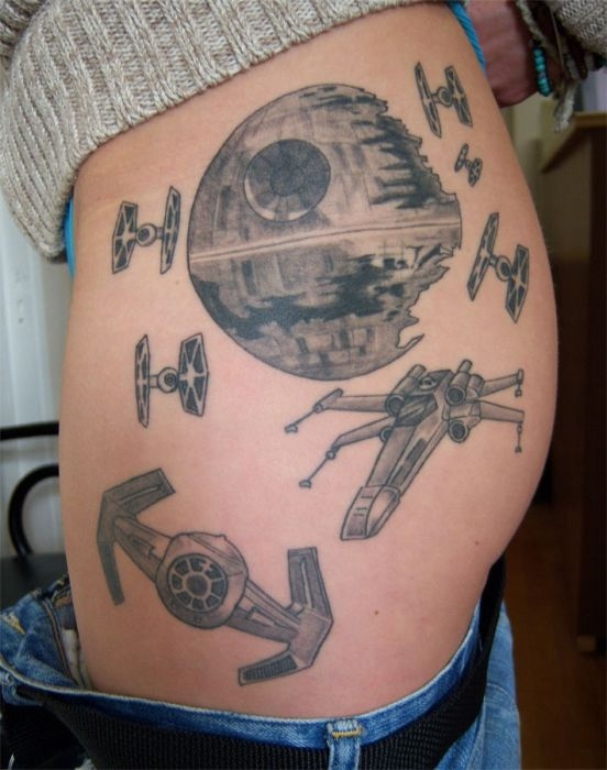 tattoo Sexy star wars