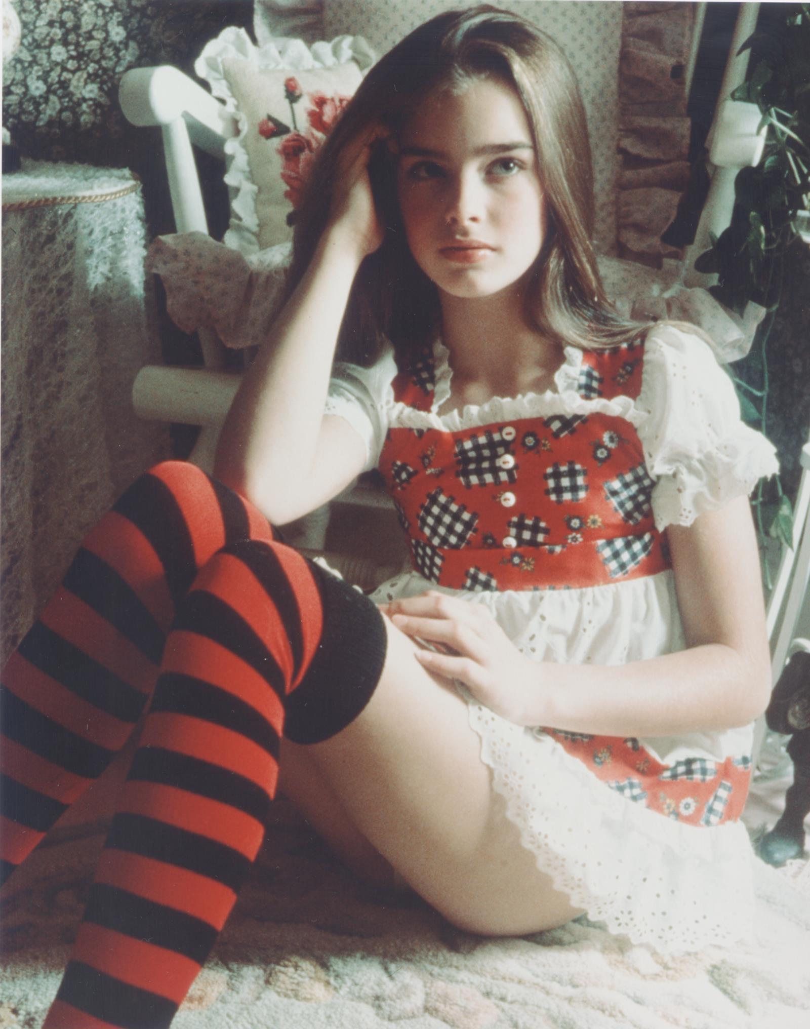 teen Brooke shields