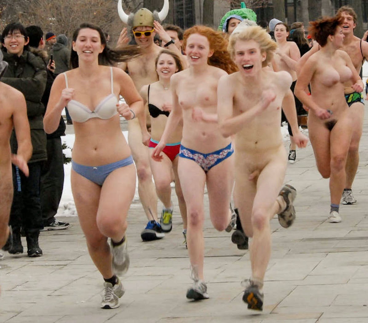 University Of Chicago Polar Bear Run Naked