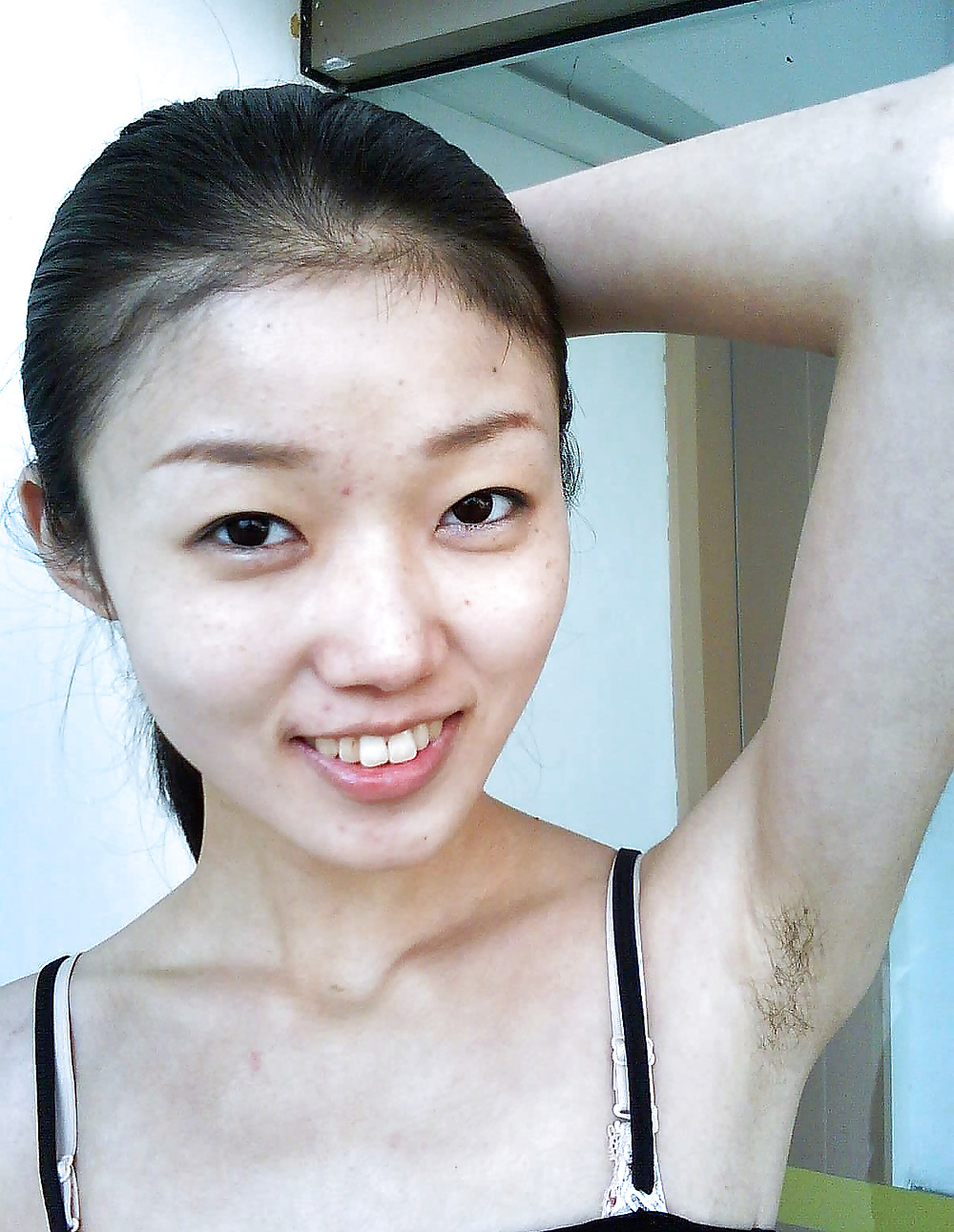 armpits Asian hairy