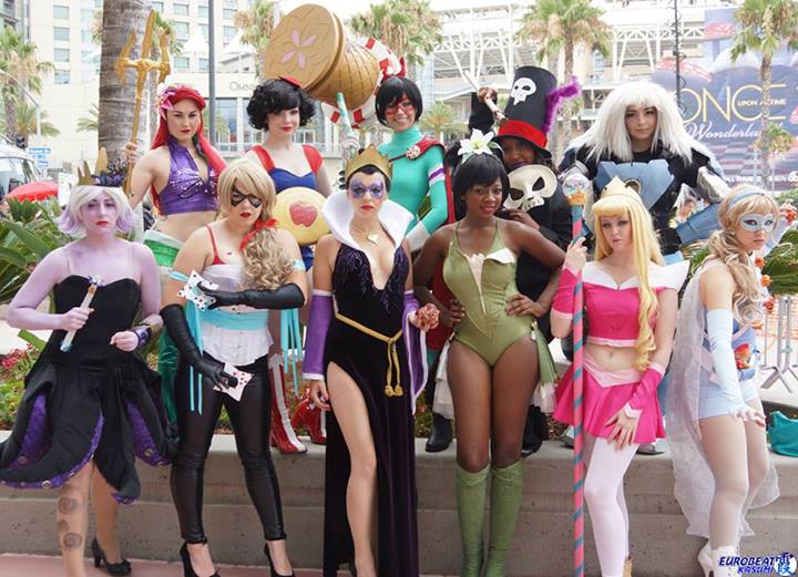 as villains princesses dressed Disney
