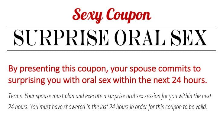 sex for Oral her coupons