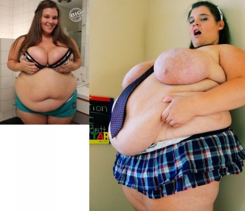 weight girls progression Bbw gain