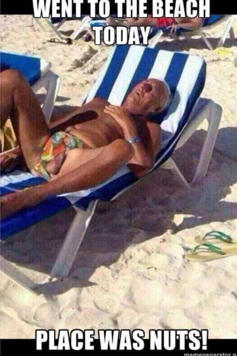 man of tanning Funny pictures a sun