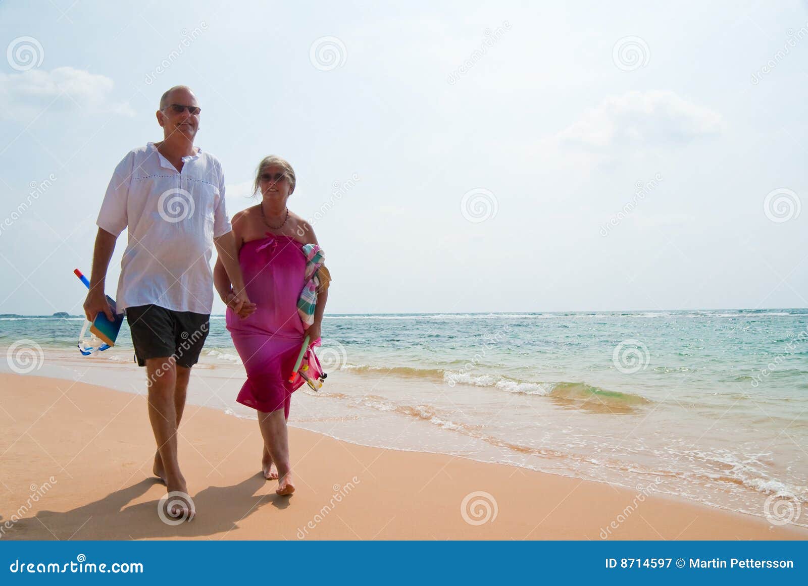 the couple beach Mature nude at