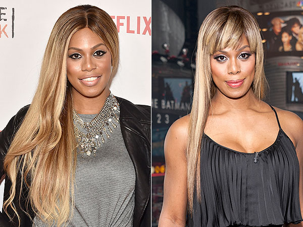 after before Laverne cox and