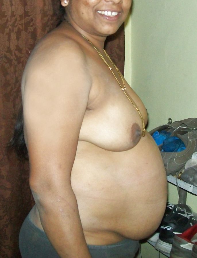 mature belly Indian on women laying
