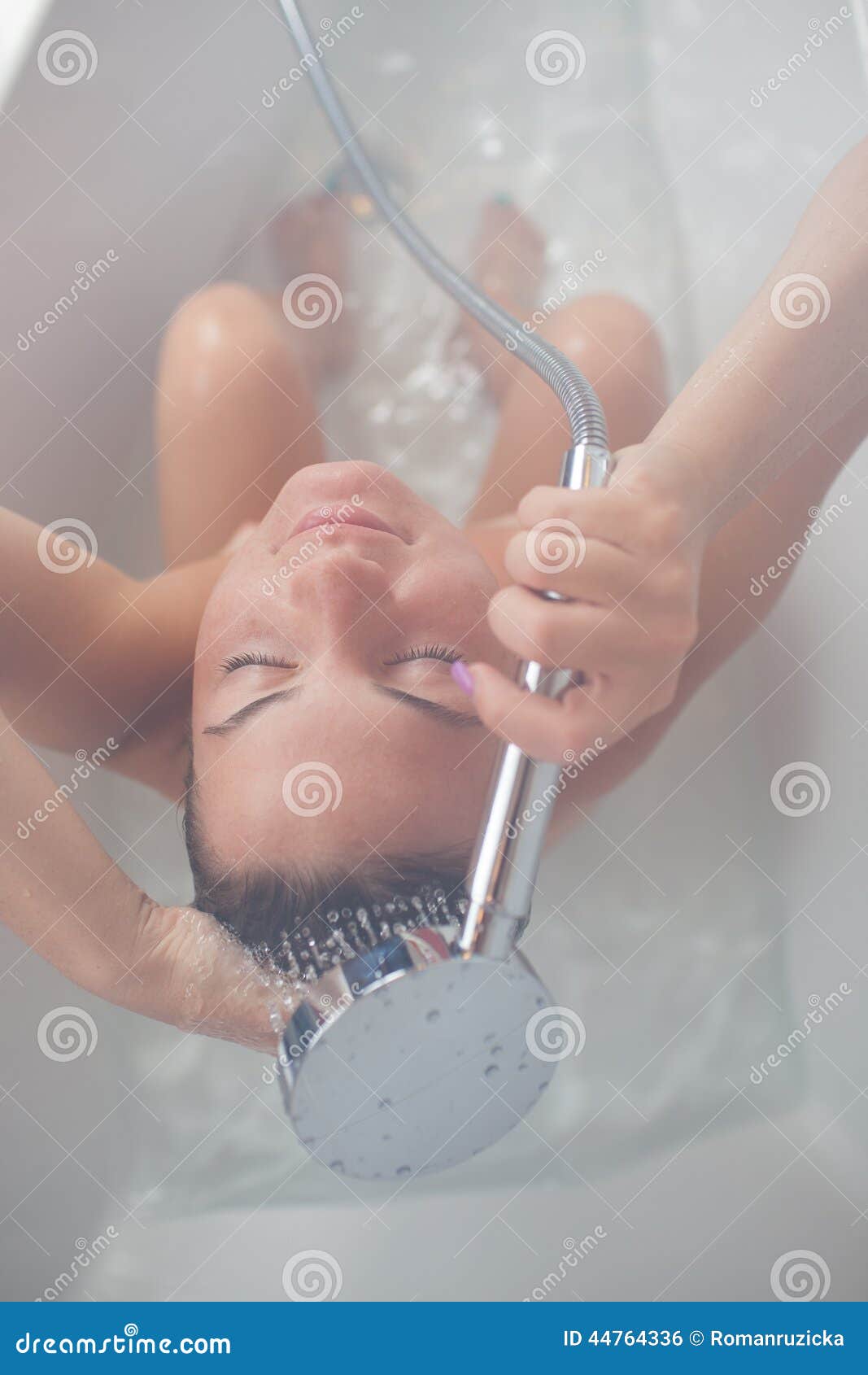 shower taking Hot girl