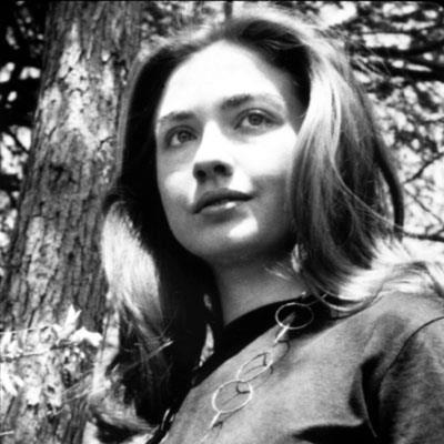 hillary clinton Young