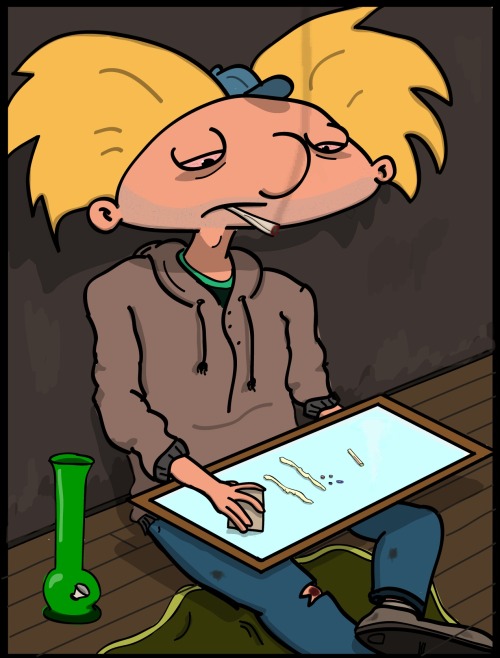 characters smoking weed Cartoon