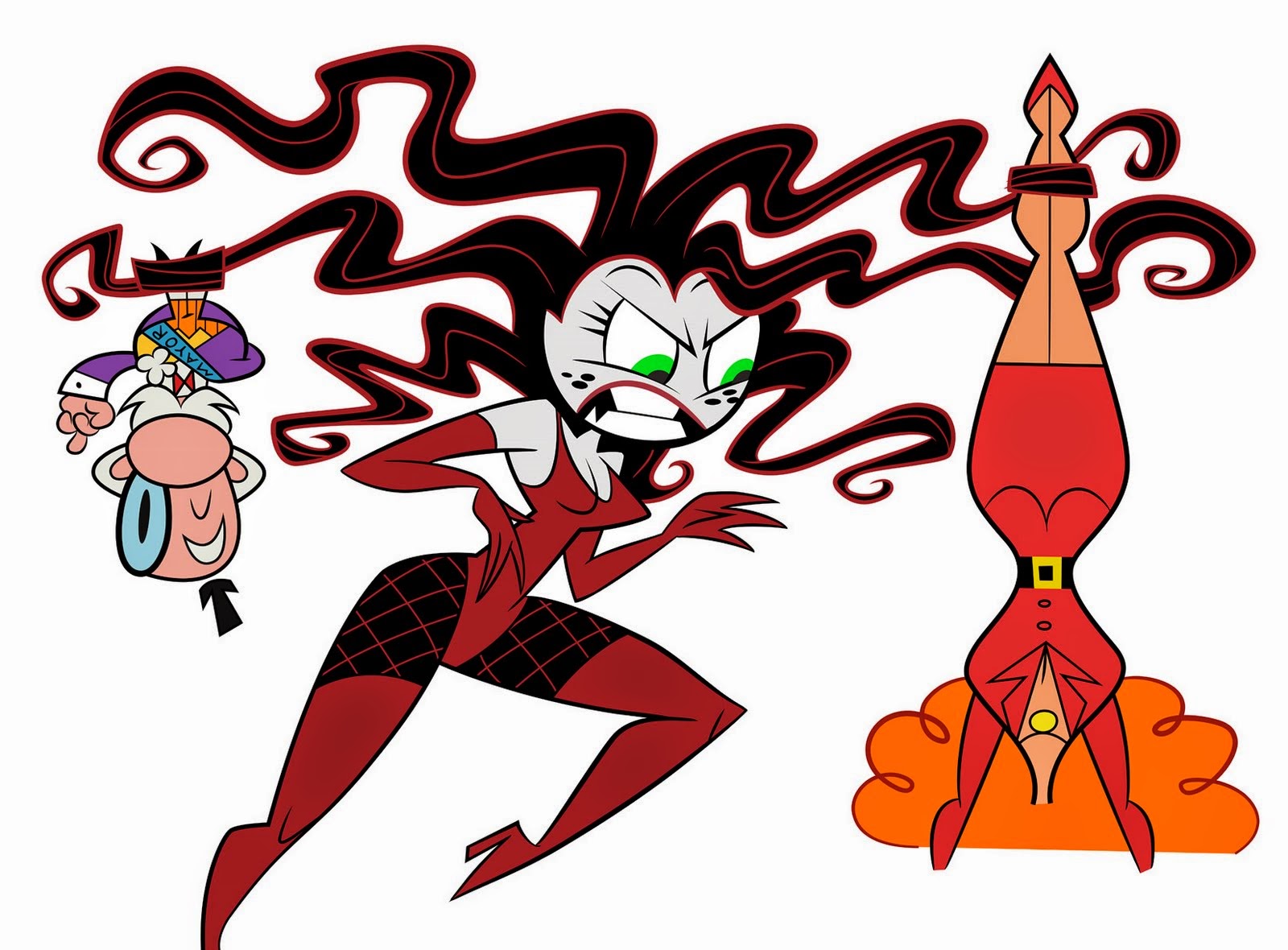 characters girls network Cartoon powerpuff