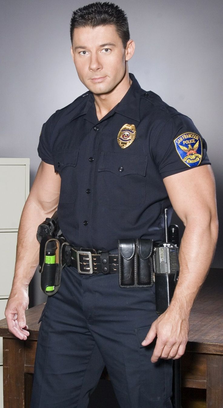 man officer Sexy police