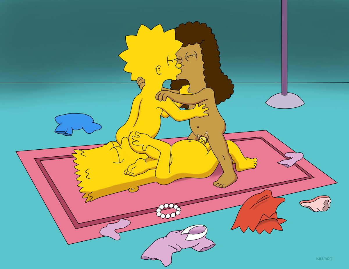 naked The simpsons girls
