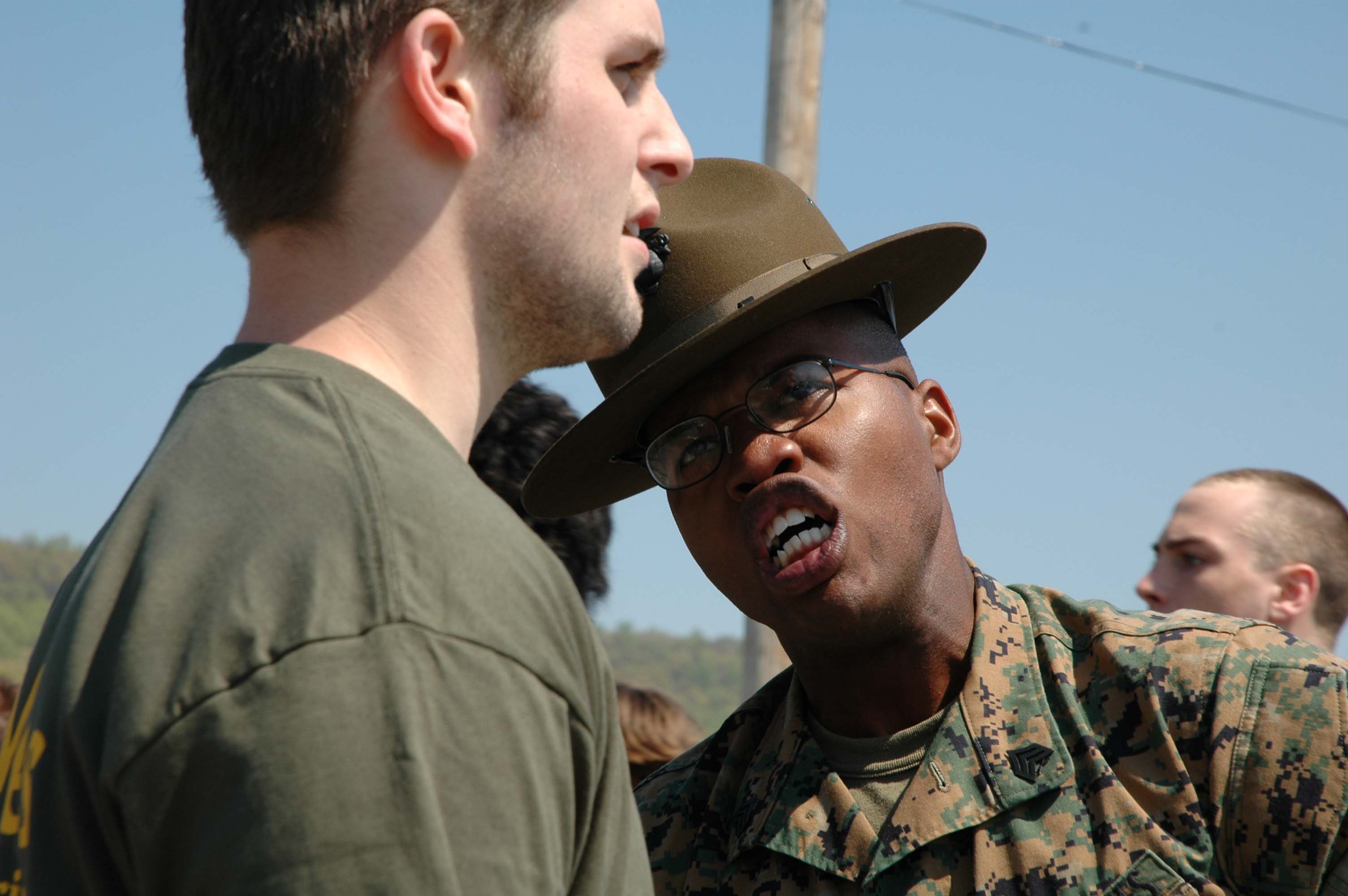 instructors camp drill boot Marine corps