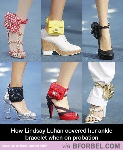 ankle bracelet lohan Lindsay