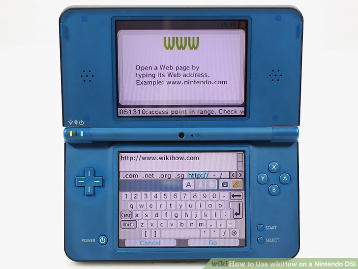 internet Nintendo dsi