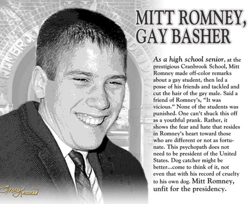 romney gay Mitt