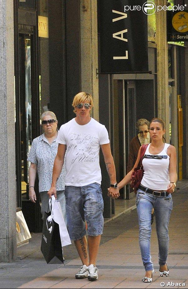 Fernando torres and wife - quality photo